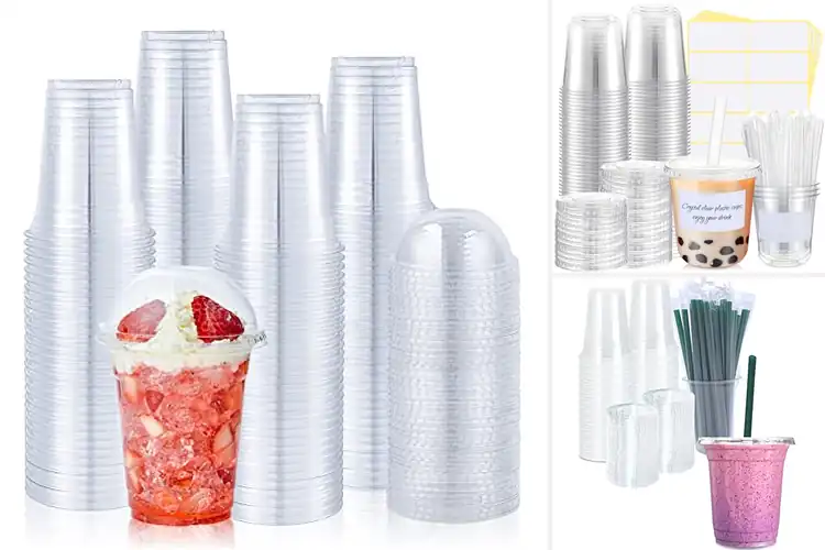 Detailed view of Best 12 Oz Cups For Bubble Tea