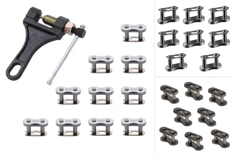 Detailed view of Best 420 Master Link Connecting Set