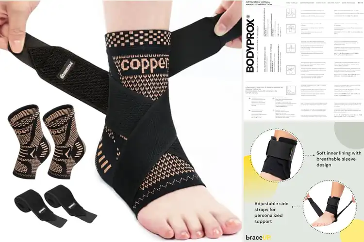 Detailed view of Best Ankle Supports