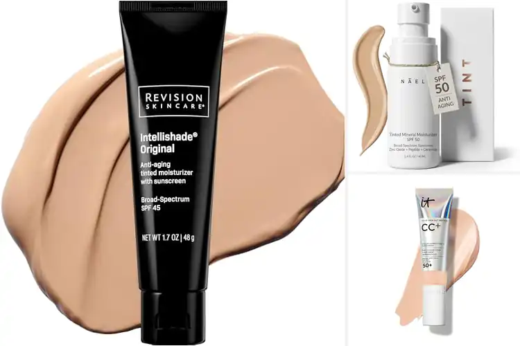 Detailed view of Best Anti Aging Peptide Tinted Moisturizer