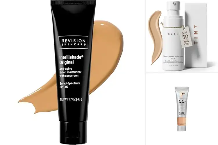 Detailed view of Best Anti Aging Peptides Tinted Moisturizer