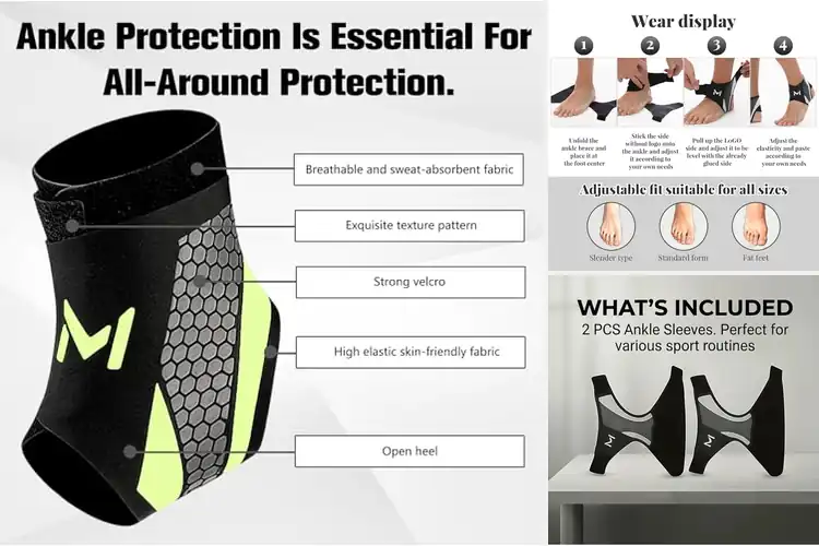 Detailed view of Best Breathable Ankle Braces for Intense Activity