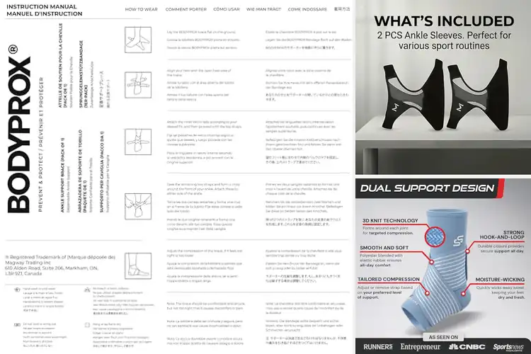 Detailed view of Best Breathable Ankle Braces