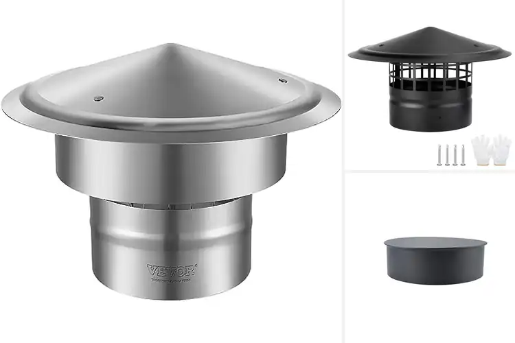 Detailed view of Best Chimney Cap For 6 Inch Pipes