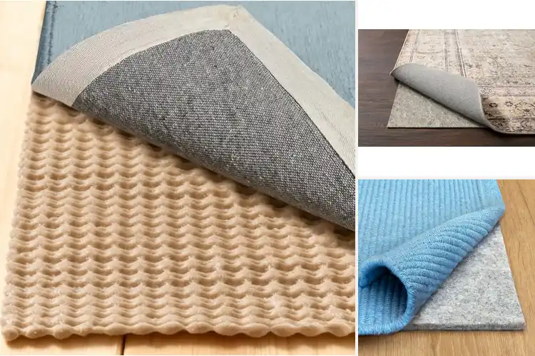 Detailed view of Best Cushioned Rug Pads For Positano Beige Rugs