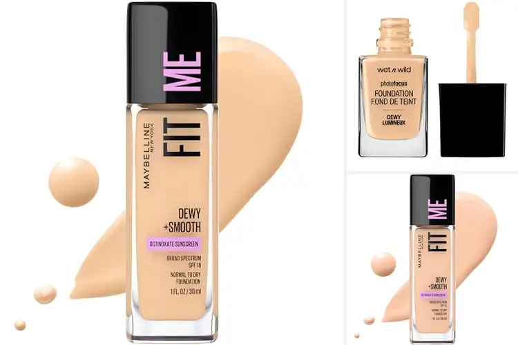 Detailed view of Best Dewy Finish Lightweight Foundations