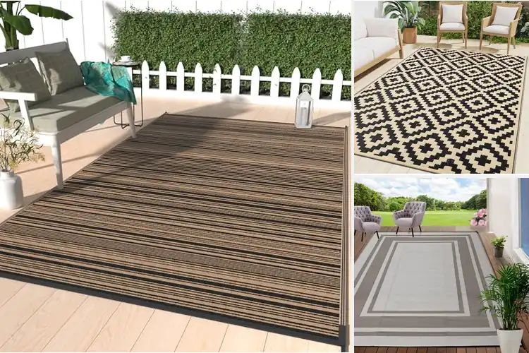 Detailed view of Best Easy-Clean Outdoor Rugs