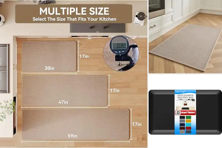 Detailed view of Best Easy Clean Rug For Kitchen