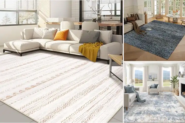 Detailed view of Best Easy Clean Rugs