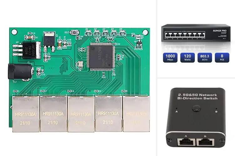 Detailed view of Best Efficient Data Transmission Switches