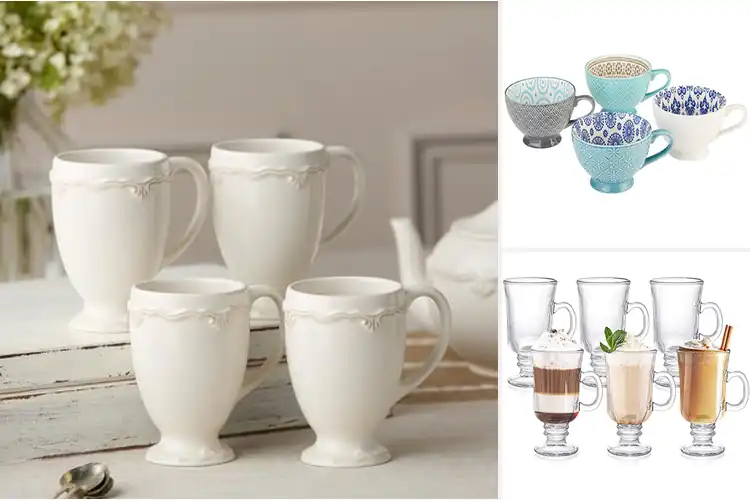 Detailed view of Best Footed Coffee Mugs