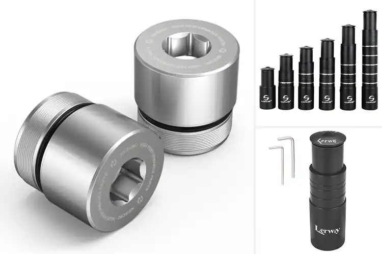 Detailed view of Best Fork Tube Risers