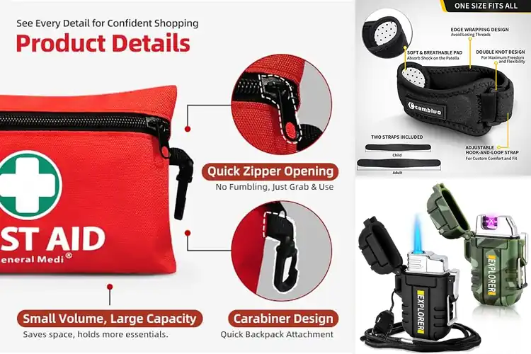 Detailed view of Best Hiking Accessories