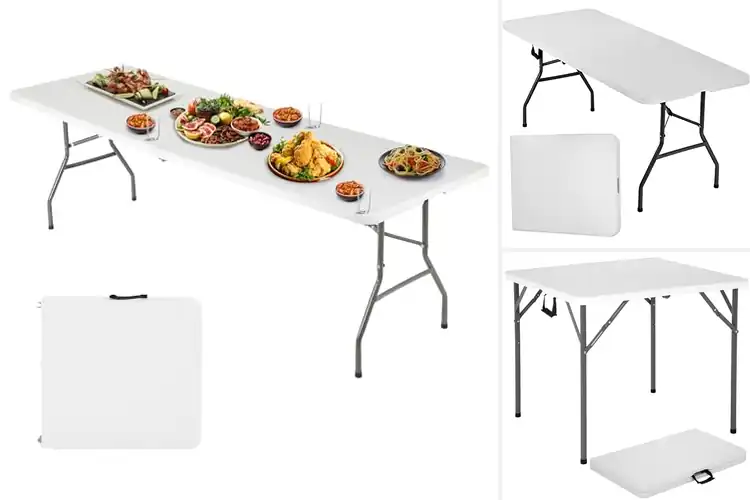 Detailed view of Best Lightweight Tables: Effortless Setup, Instant Space