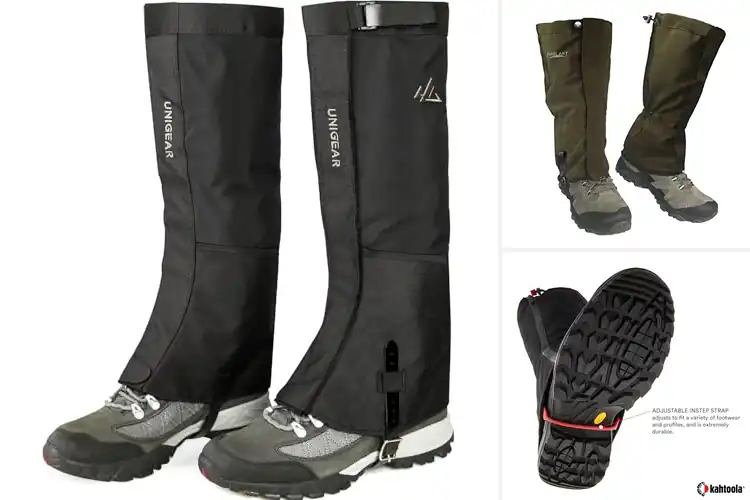 Detailed view of Best Mountaineering Gaiters For Snow