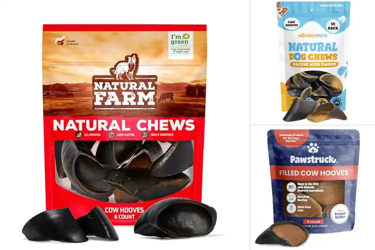 Detailed view of Best Natural Beef Hoof Chews