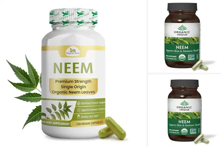 Detailed view of best Neem Capsules For Radiant Skin