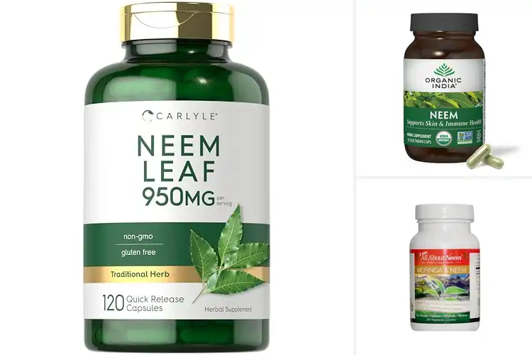 Detailed view of best Neem Capsules Free Of Allergens