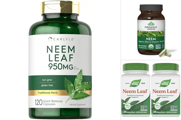 Detailed view of best Neem Capsules Without Preservatives