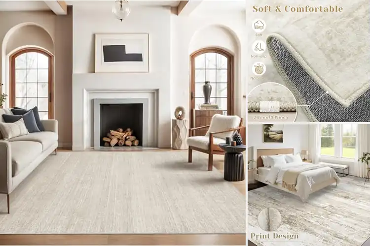 Detailed view of Best Neutral Beige Rugs