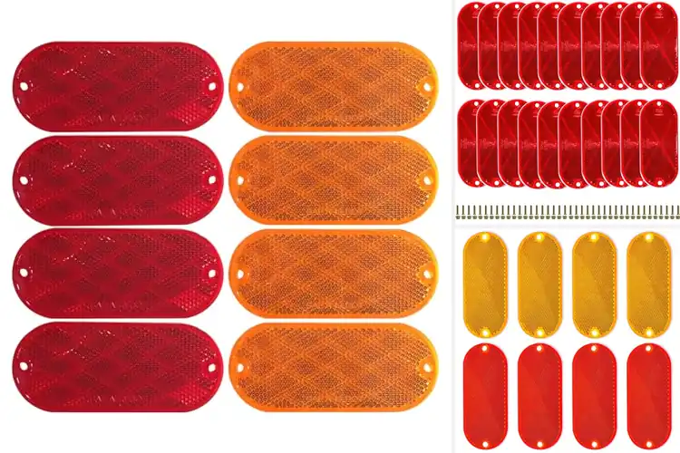 Detailed view of Best Oval Reflectors