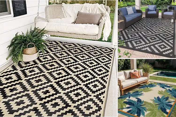 Detailed view of Best Patio Rugs