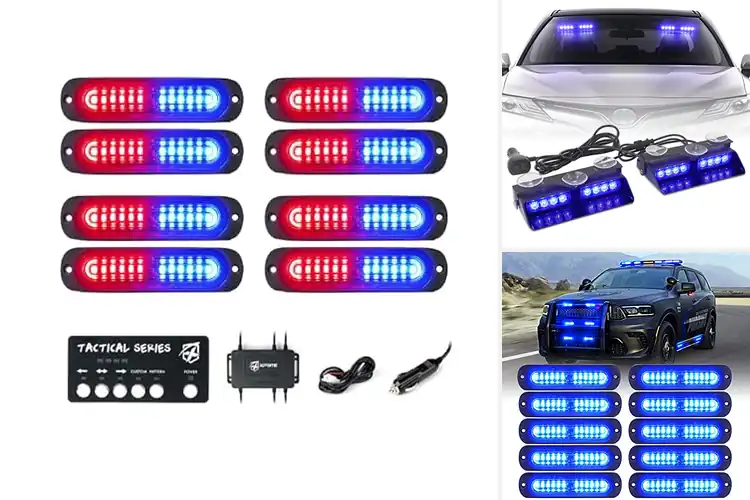 Detailed view of Best Police Ambulance Light Kits