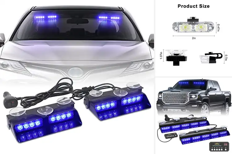 Detailed view of Best Police Ambulance Strobe Lights