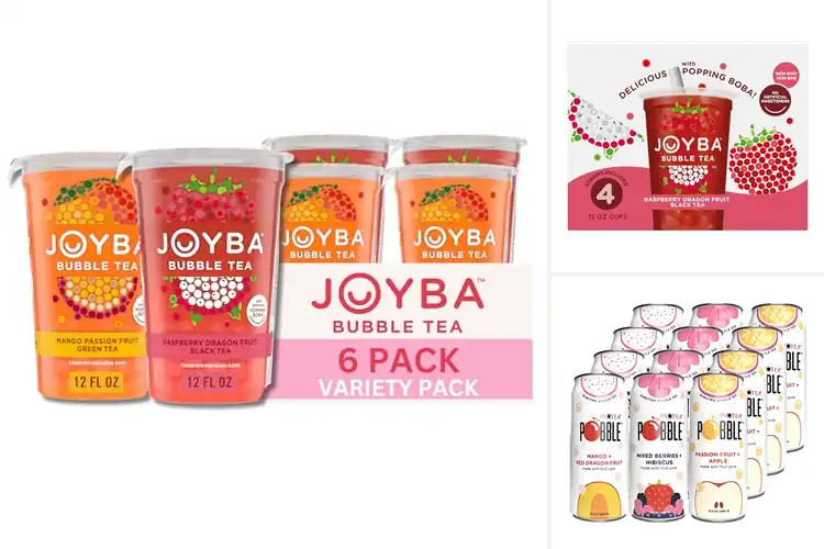 Detailed view of Best Popping Boba Tea: Top Picks for a Burst of Flavor