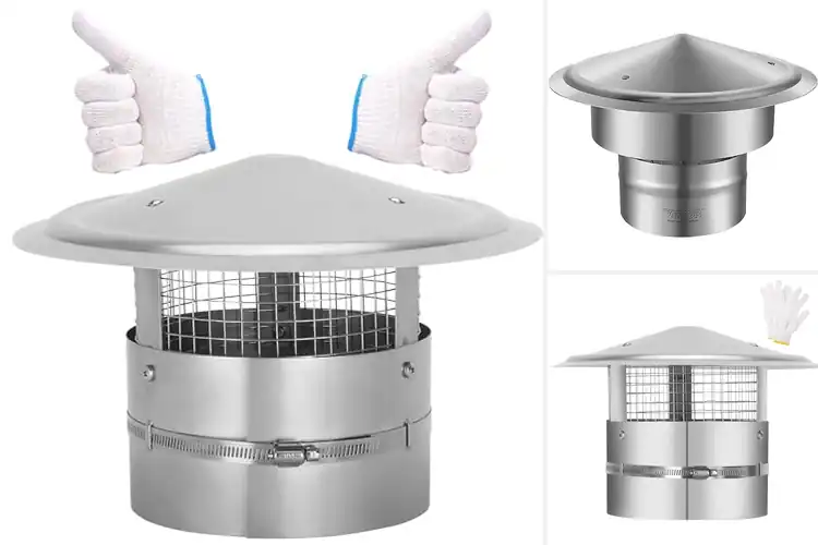 Detailed view of Best Rain Protection Chimney Cap