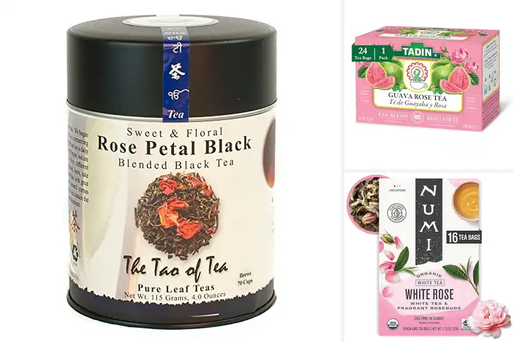 Detailed view of Best Rose Flavor Tea