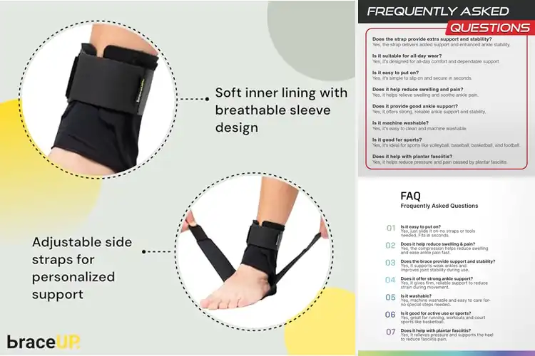 Detailed view of Best Sports Ankle Braces for Stability