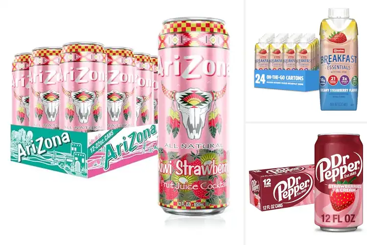 Detailed view of Best Strawberry Drinks