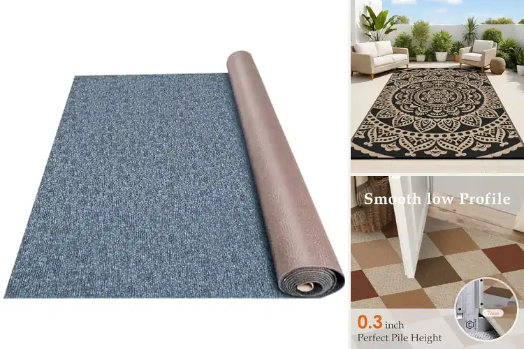 Detailed view of Best Vacuum Friendly Outdoor Rugs For Debris Removal